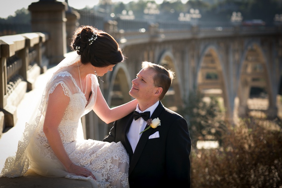 Romantic Vintage Style Pasadena Wedding