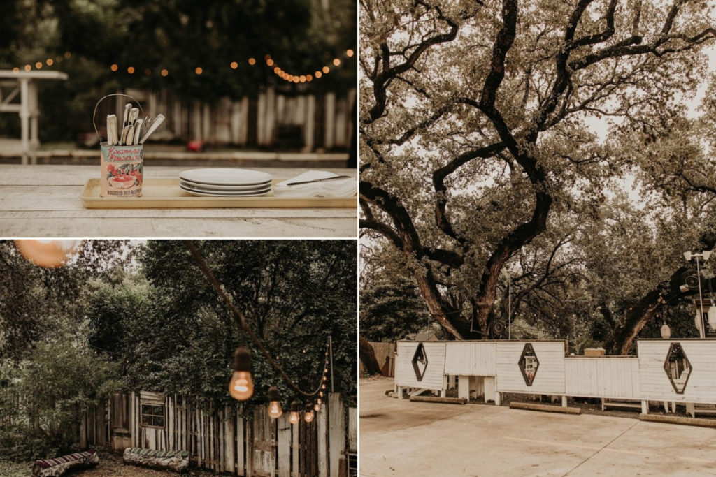 Rustic Backyard Wedding | Austin TX