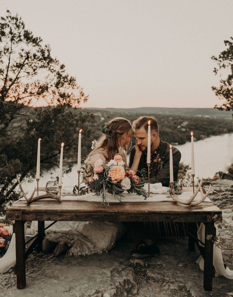 Rustic Cliffside Elopement