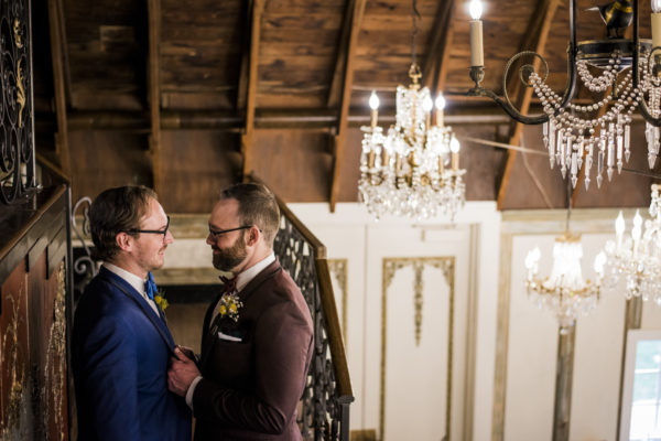 Rustic Vintage Gay Wedding | LGBTQ Wedding