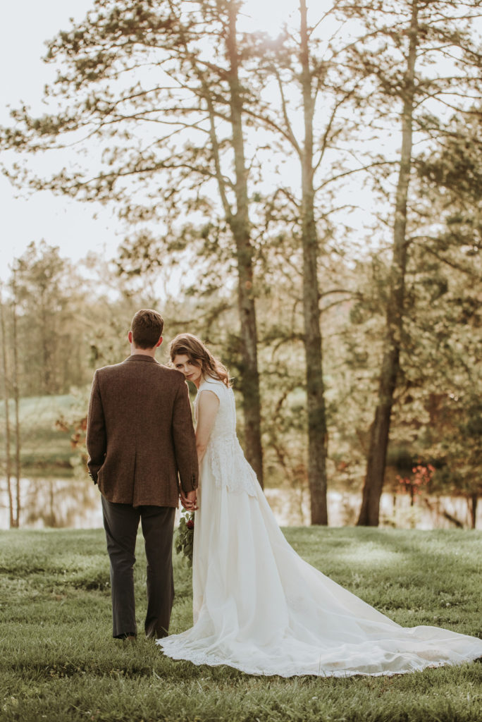 Rustic Vintage Wedding | Bride + Groom