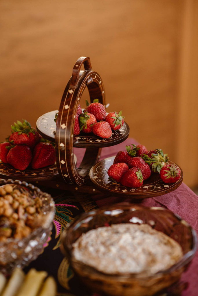 Rustic Wedding Buffet