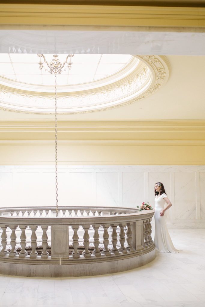 San Francisco City Hall Wedding | Vintage Bride