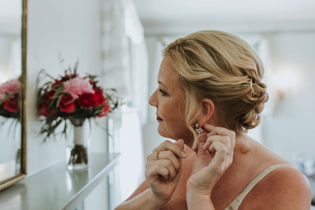 Simple Wedding Updo 1920s