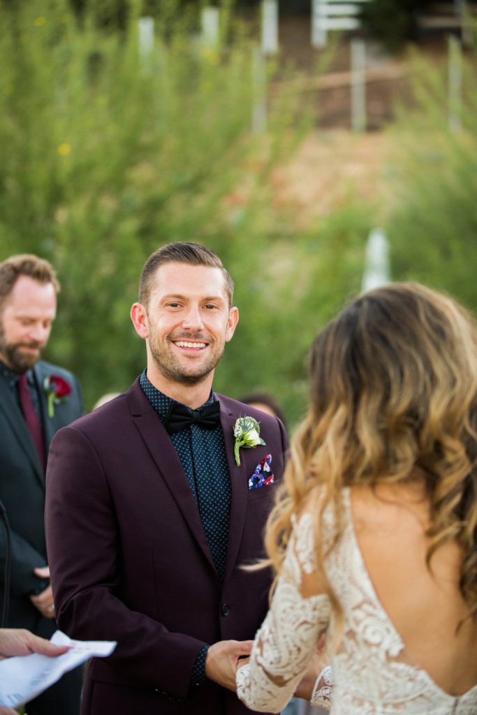 Smiling Groom