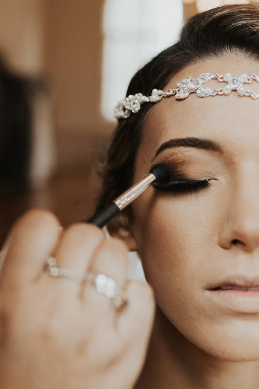 Smokey Eye 1920s Wedding