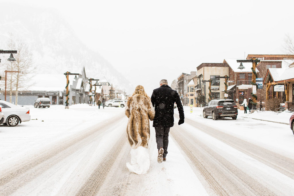 Snowstorm | Winter Wonderland Elopement