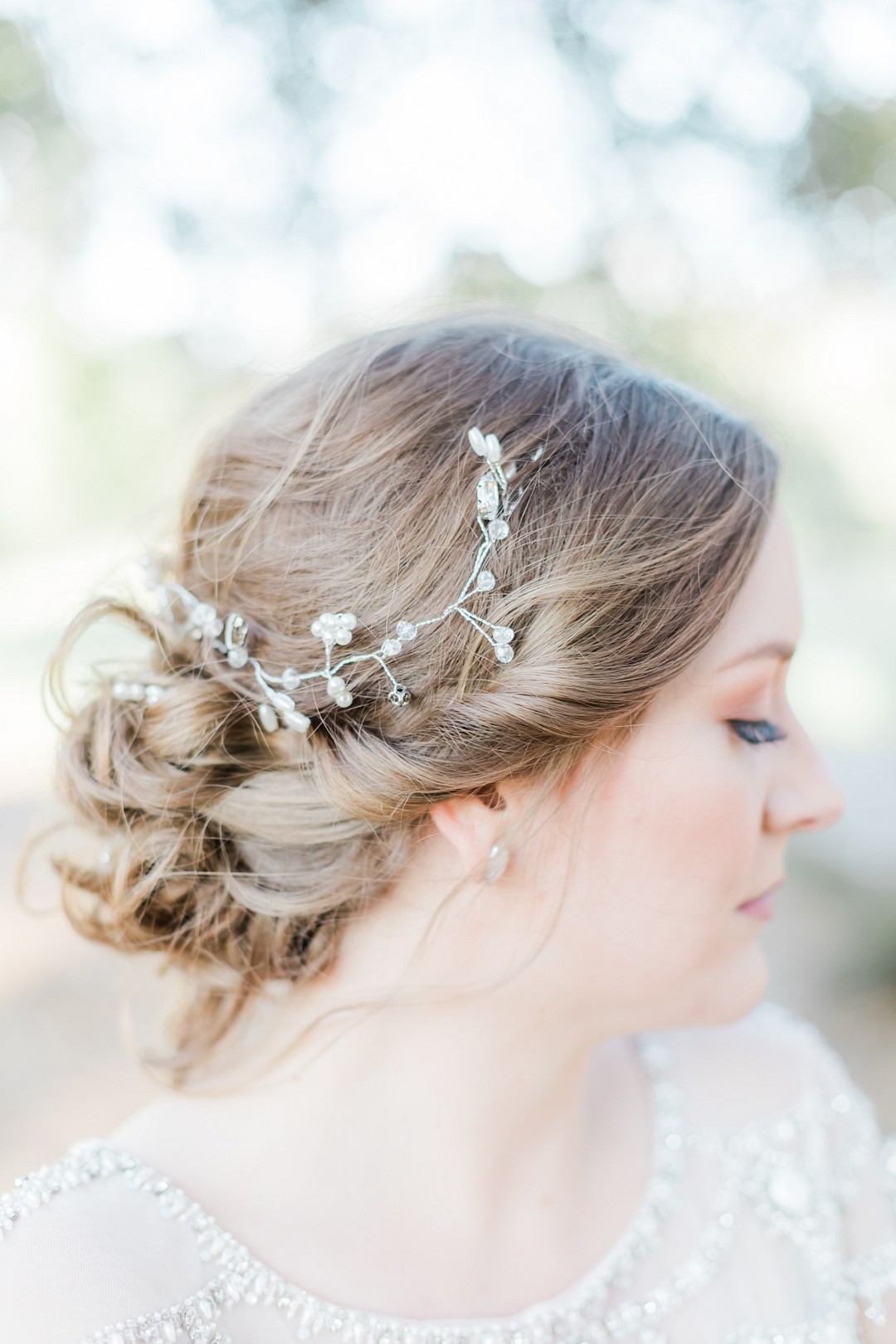 Spring Bridal Hair