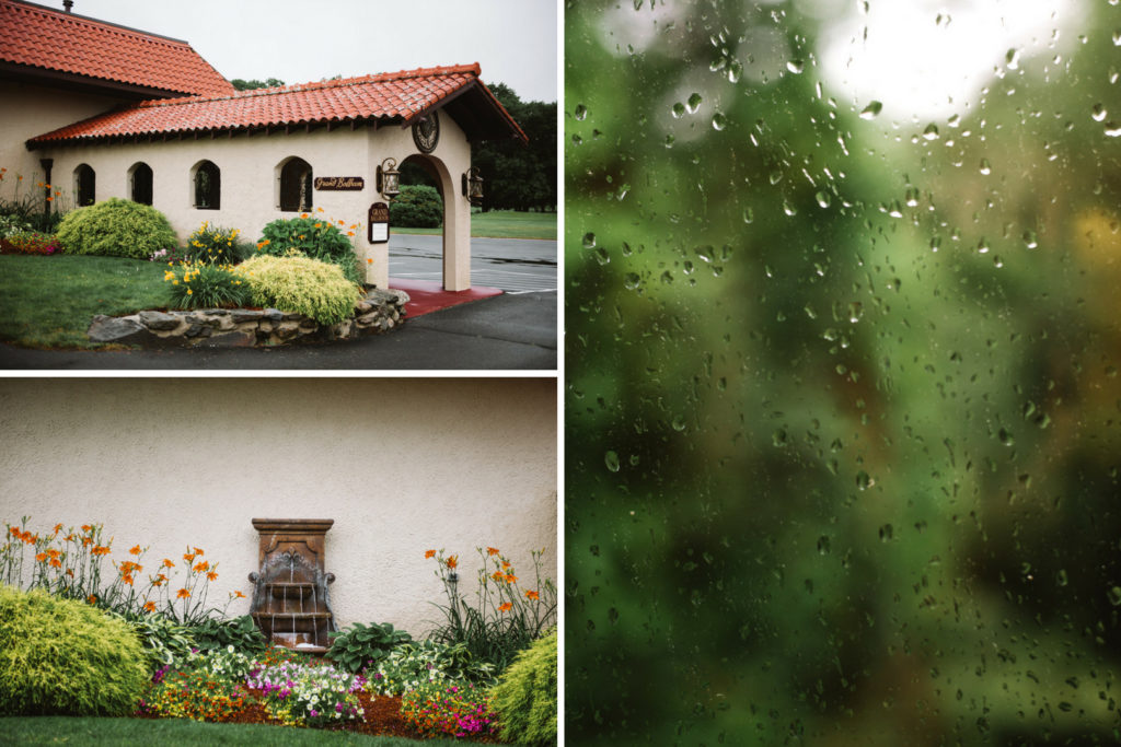 Summer Rainy Day Wedding