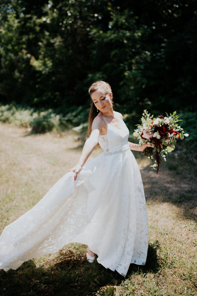 Summer Wedding Bridal Gown