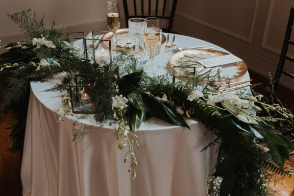 Sweetheart Table 1920s Wedding