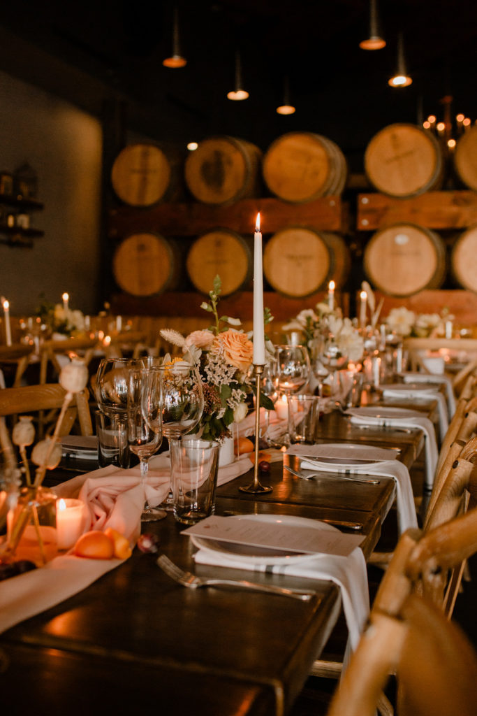 Table Settings Vintage Boho Wedding