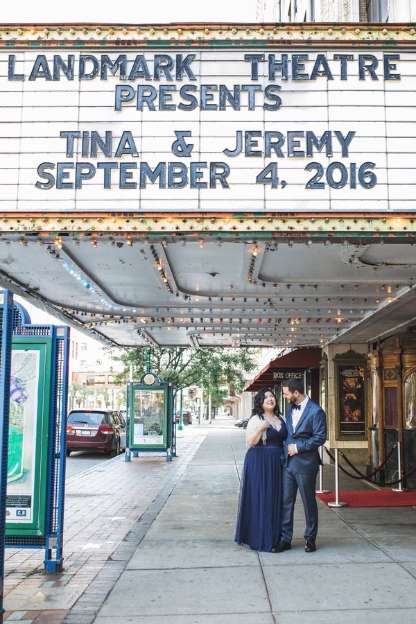 Theater Marquee Wedding