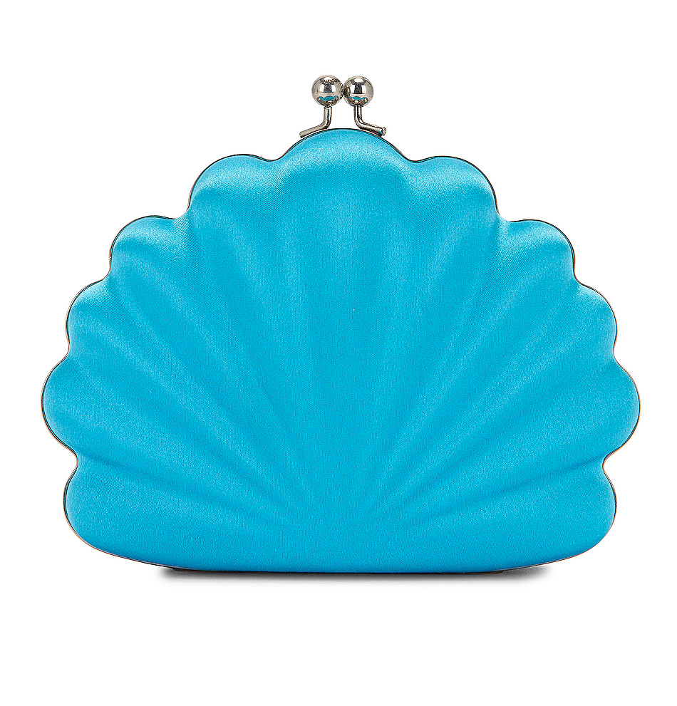 Balenciaga shell sales clutch