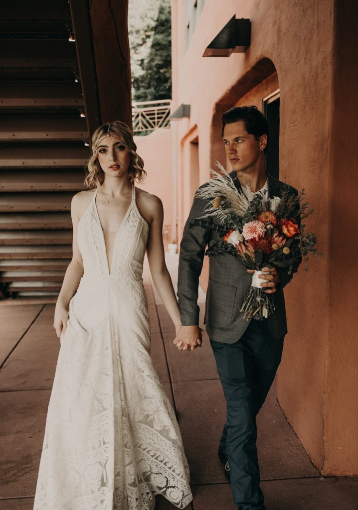 Vintage 1920s Elopement | Colorado Red Rocks