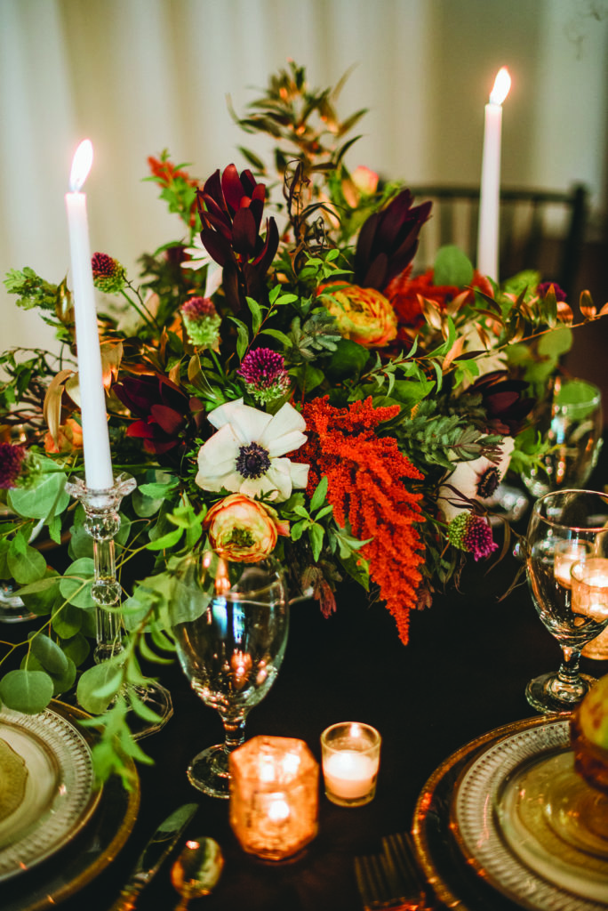 Vintage 1920s Style Centerpiece