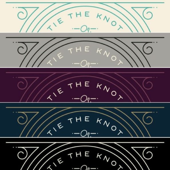 Vintage Art Nouveau Invitation Colors