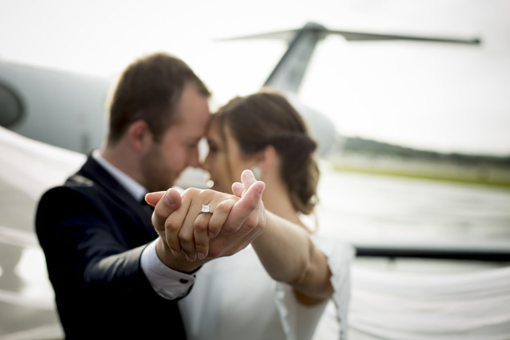 Vintage Aviation Engagement Inspiration