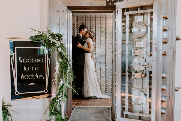 Vintage Bank Vault 1920s Wedding