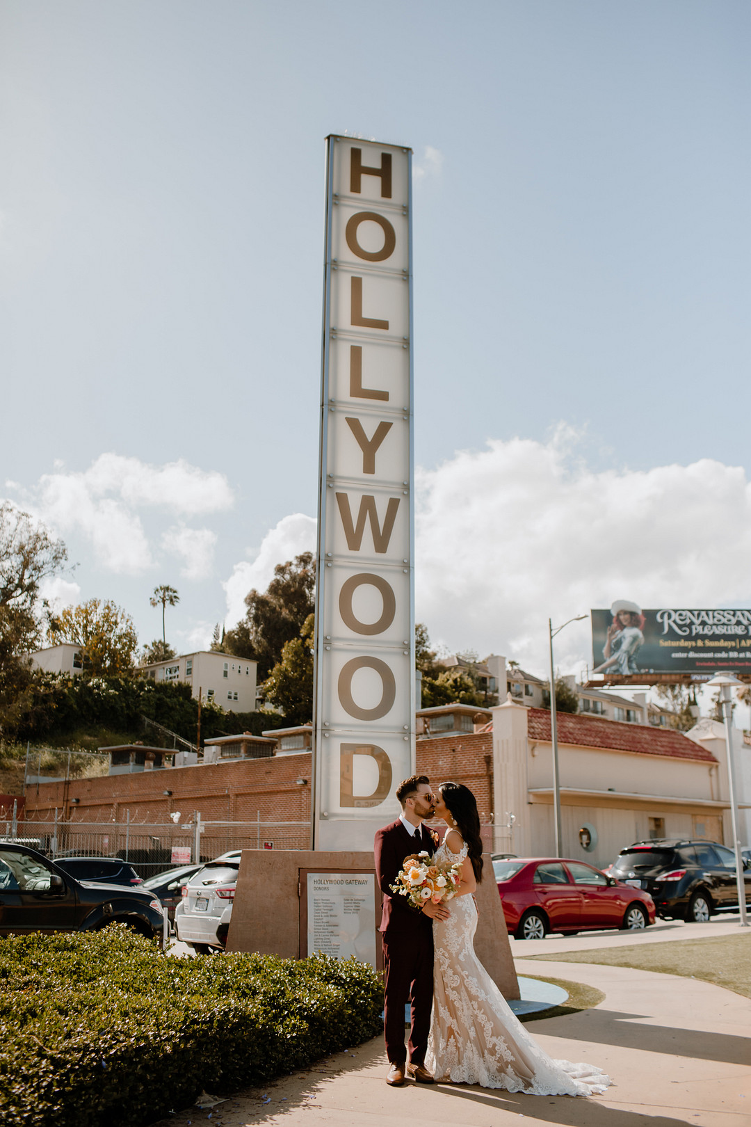 Vintage Boho Hollywood Wedding