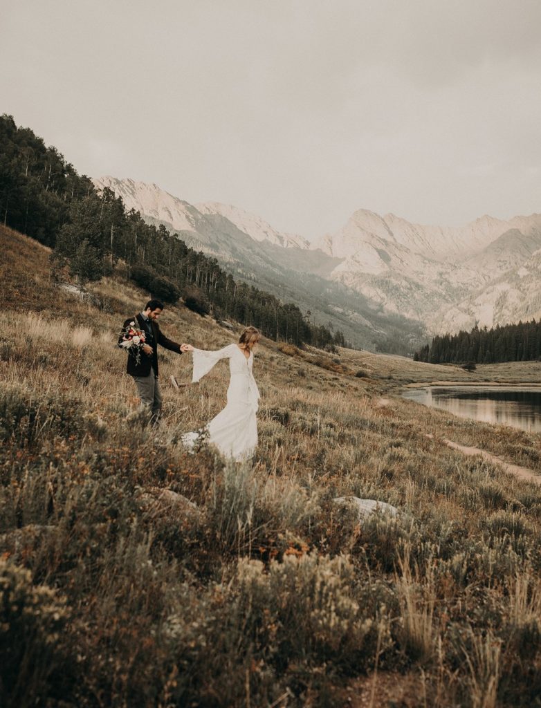 Vintage Boho Mountain Wedding