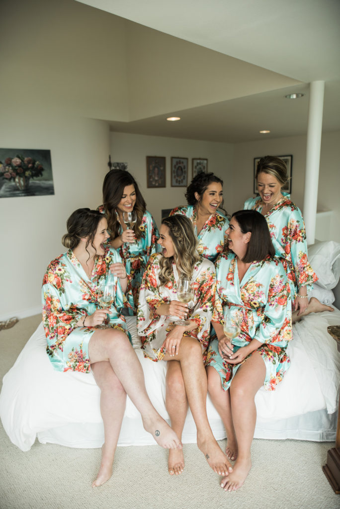 Vintage Boho Summer Wedding Bridesmaids