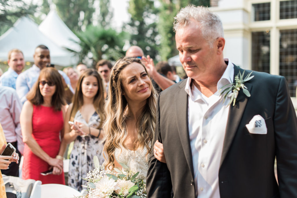 Walking the Aisle | Vintage Boho Summer Wedding