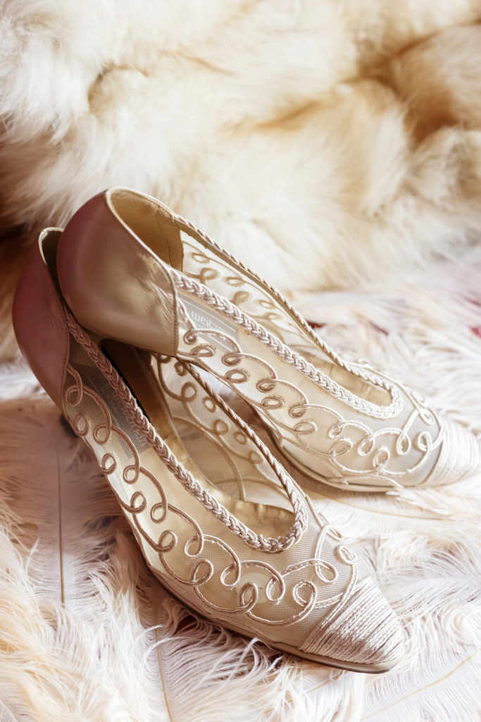 Vintage Bridal Flats