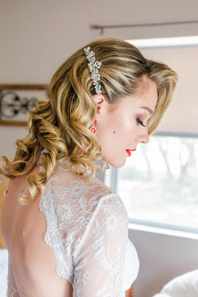 Vintage Bridal Hair 1940s Wedding