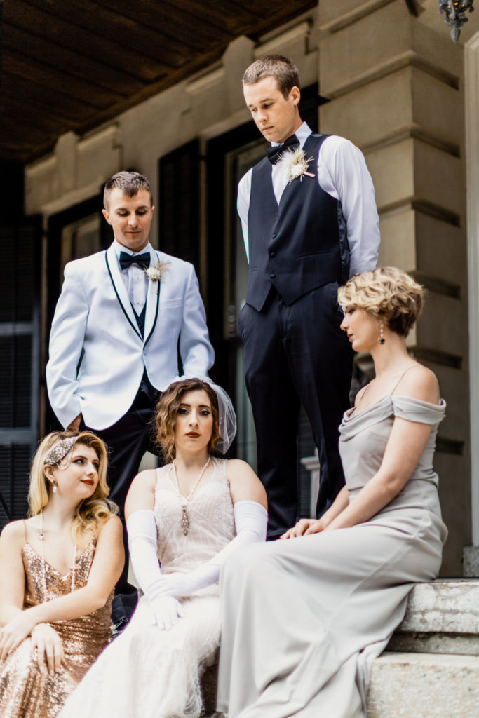 Vintage Bridal Party