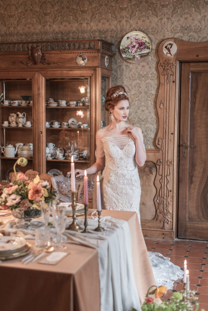 Vintage Bride | Tuscan Countryside Wedding