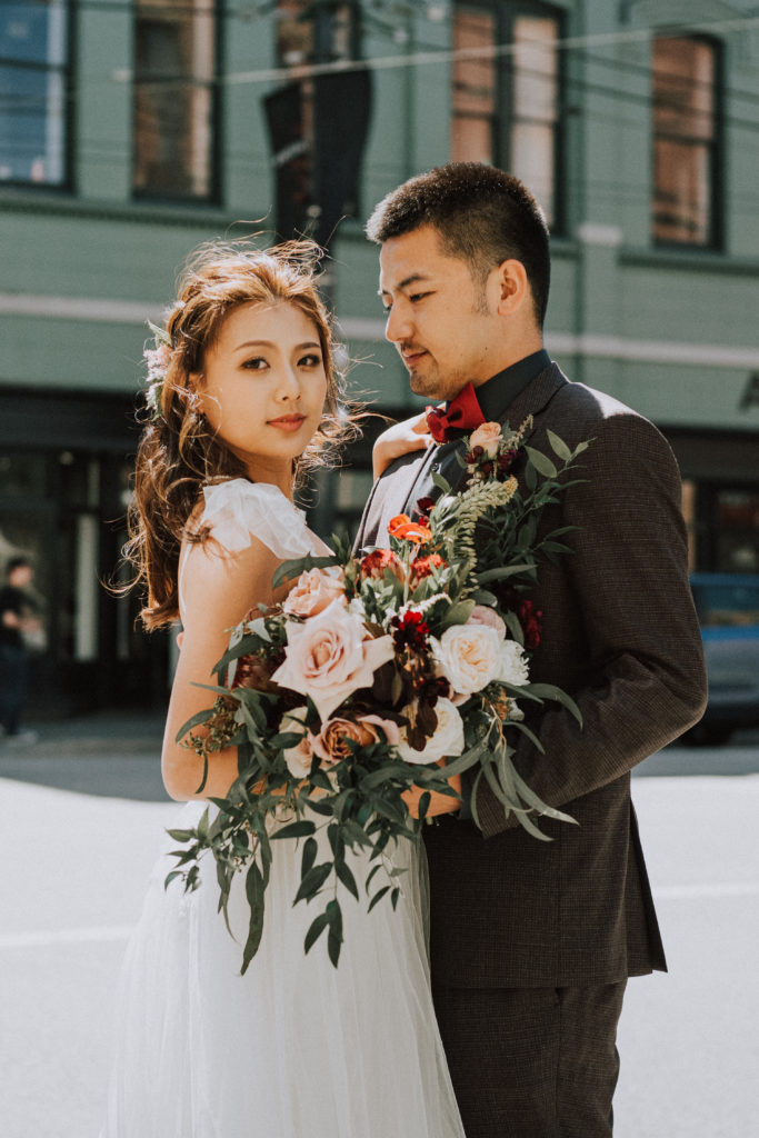 Vintage Bride Vancouver Wedding