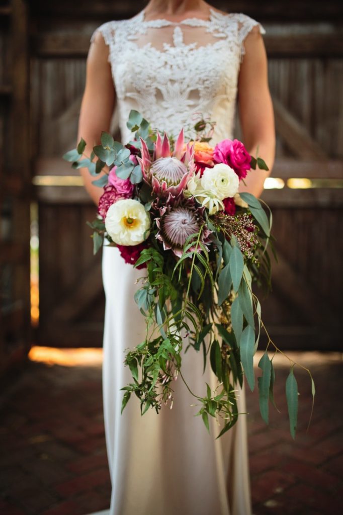 Vintage Cascading Bouquet