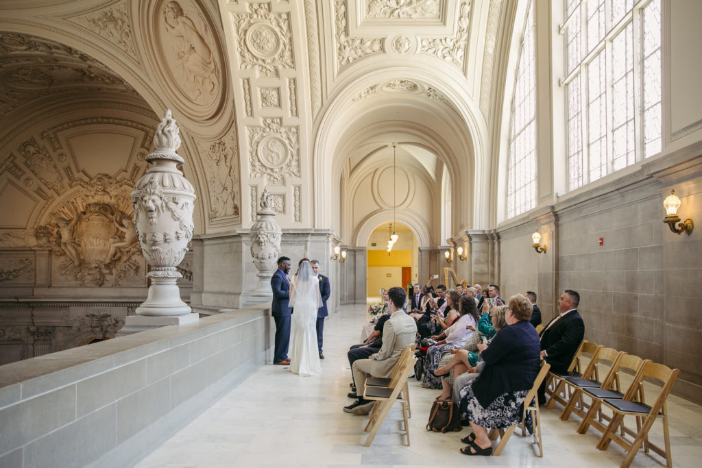 Vintage City Hall Wedding SF