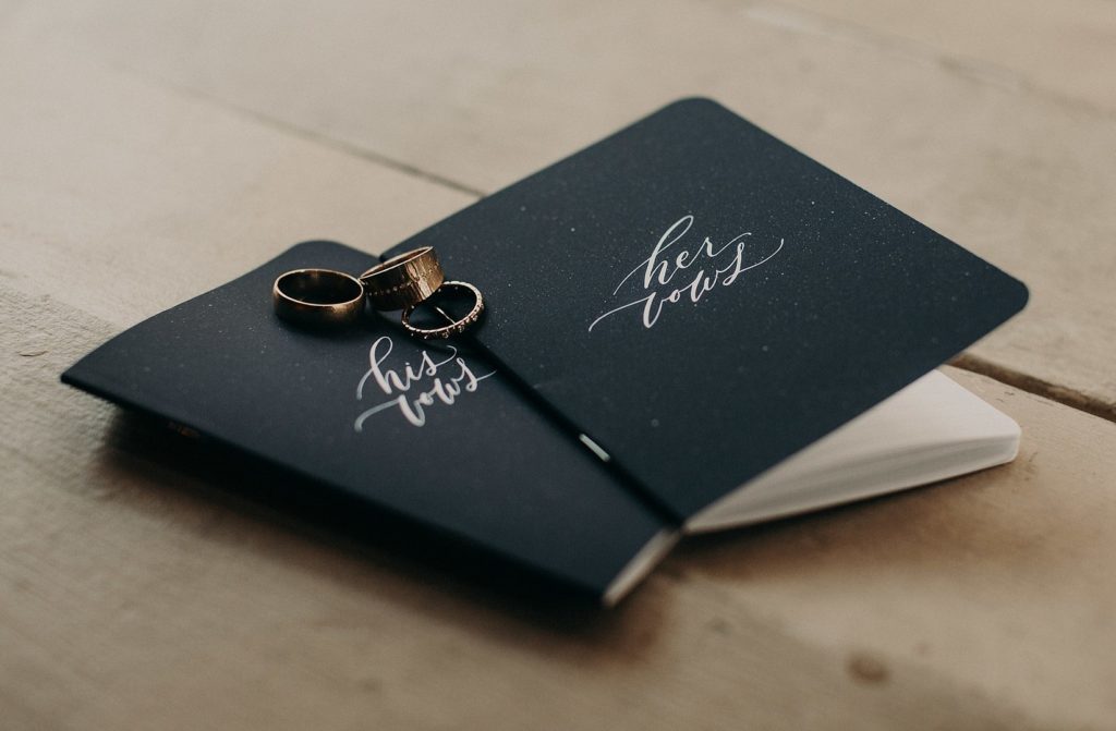 Vintage City Wedding | Vow Books