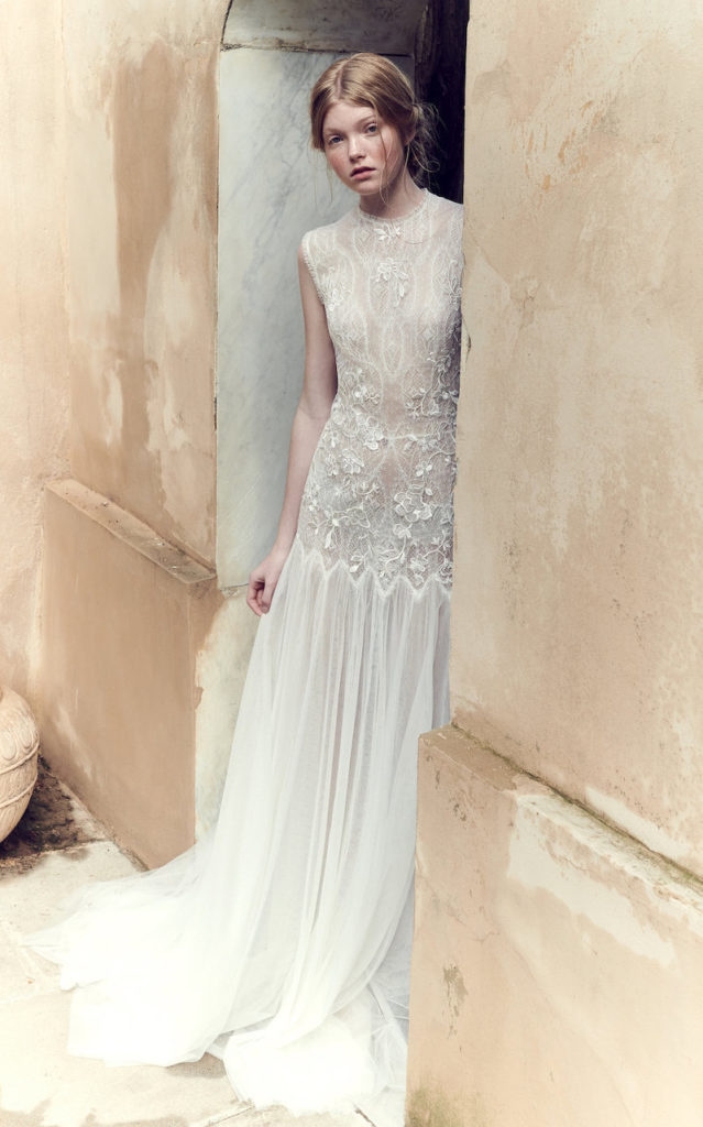 Vintage Drop Waist Wedding Gown | Costarellos 2019