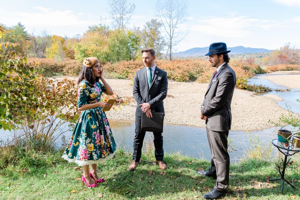 Vintage Elopement Ceremony