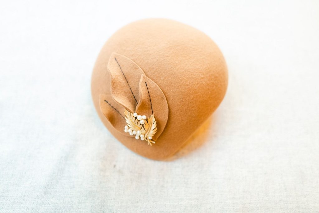 Vintage Elopement Hat