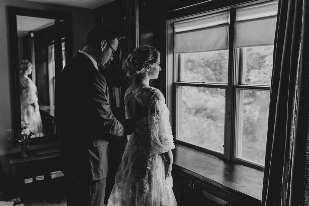 Vintage Farmhouse Wedding Bride