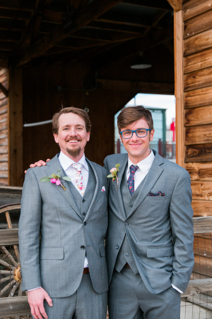 Vintage Groom Style | DIY Denver Wedding