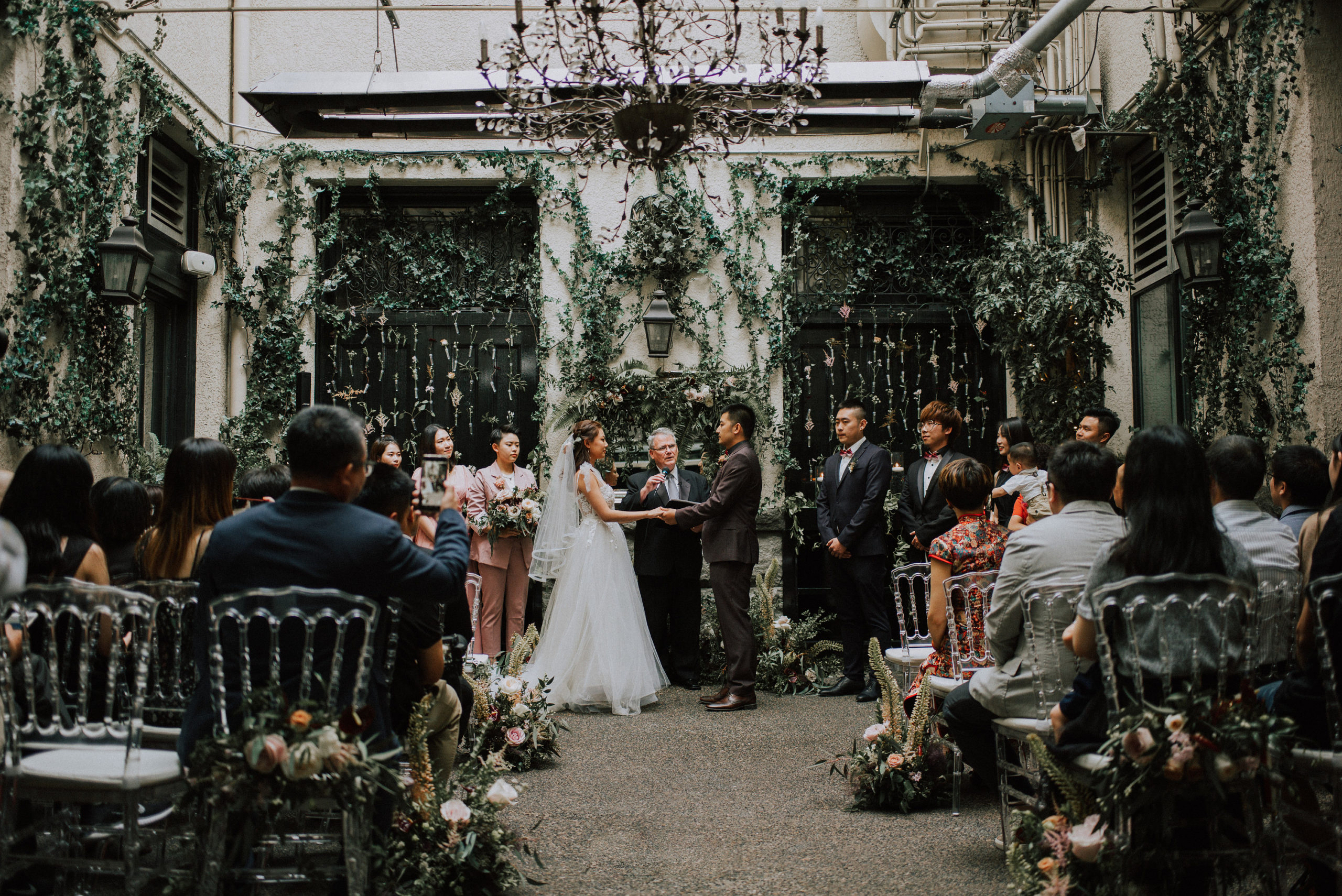 Vintage Industrial Chic Ceremony Space Vancouver
