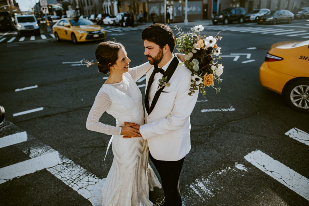 Vintage Industrial NY Wedding