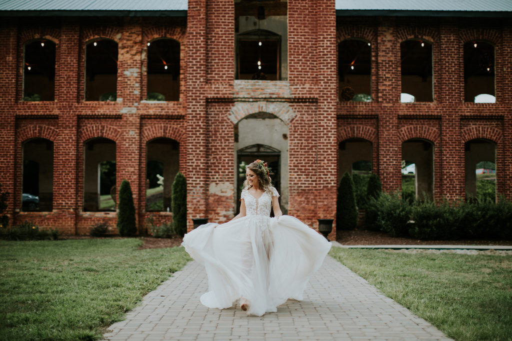 Vintage Industrial Wedding Venue | Autumn Wedding