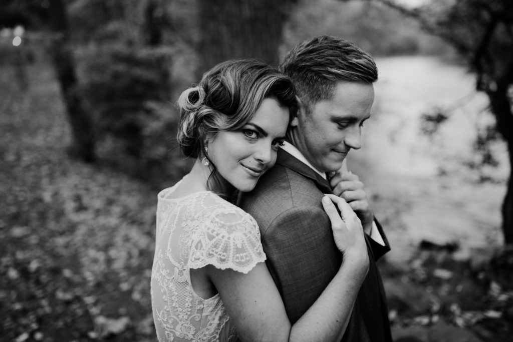 Vintage Inspired Autumn Wedding | Bride + Groom