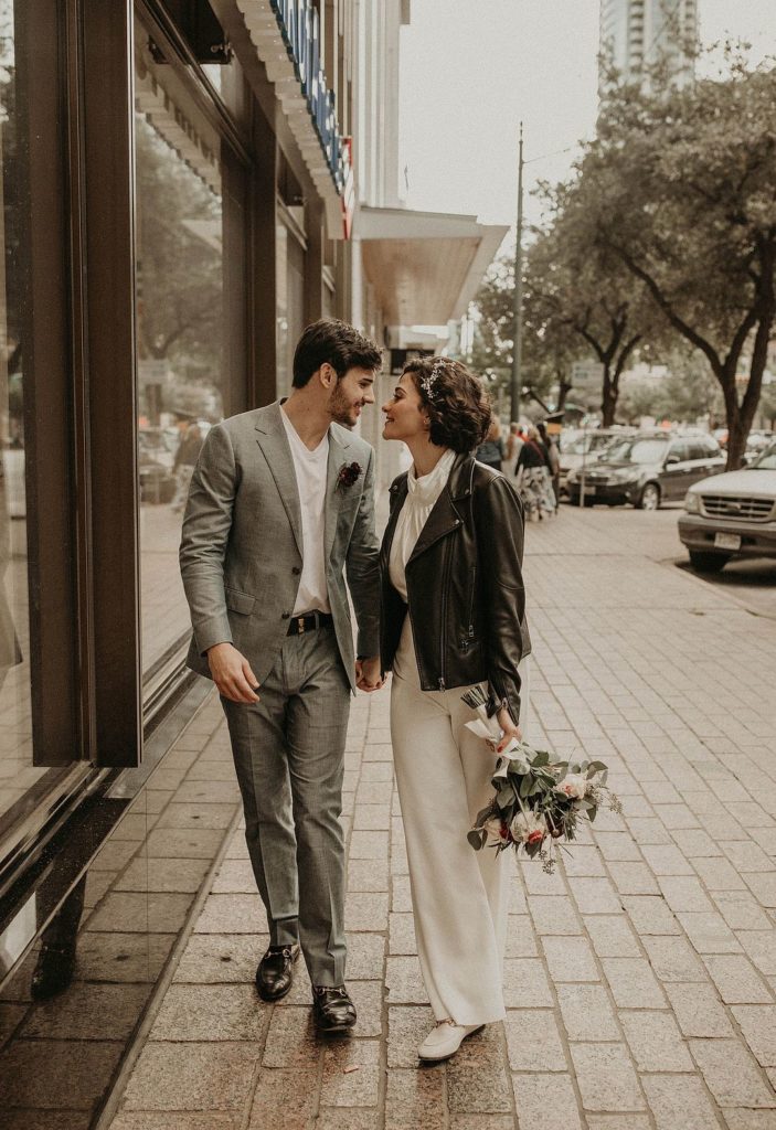 Vintage Inspired Downtown Austin Texas WEdding