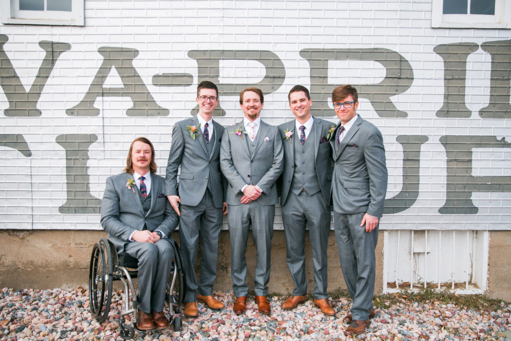 Vintage Inspired Grooomsmen | DIY Denver Wedding