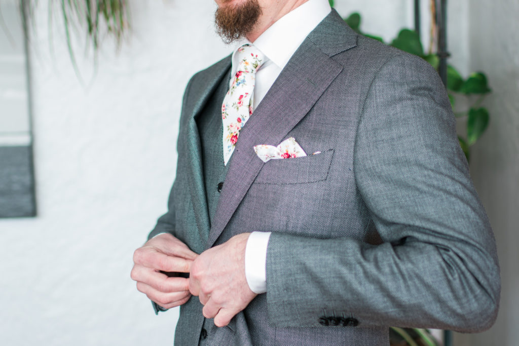 Vintage Inspired Groom | Denver Wedding