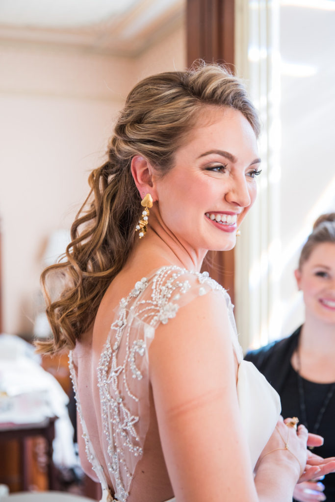 Vintage Inspired Wedding Hair + Makeup