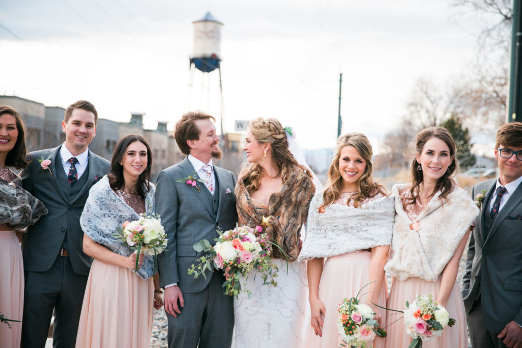 Vintage Inspired Wedding Party | Denver Colarado