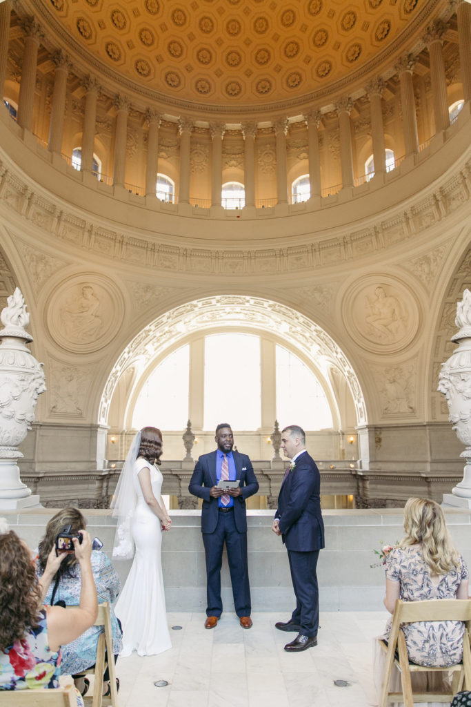 Vintage Inspired Wedding | San Francisco City Hall